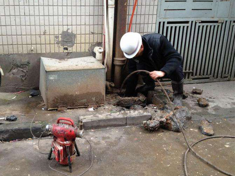 夏县疏通下水道-洗菜池疏通